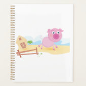 ピンクファームピグスパイラルプランナー プランナー手帳 (正面)