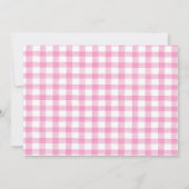 ピンクファーム誕生日 招待状 (裏面)