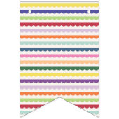 ピンクフィエスタフローラシンコデマヨバンティンバナー バンティングフラッグ (第1の旗)