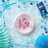 ピンクフィッシュ紙ボウル ペーパーボウル (パーティー)