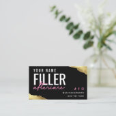 ピンクフィラー・アフターケア・カード 名刺 (スタンド正面)