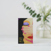 ピンクフィンガーネイル 名刺 (スタンド正面)