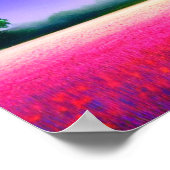 ピンクフィールドポスター ポスター (角)