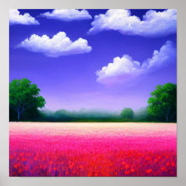 ピンクフィールドポスター ポスター