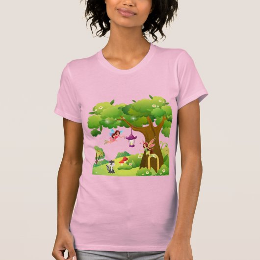 ピンクフェアリトピアTシャツ Tシャツ (正面)