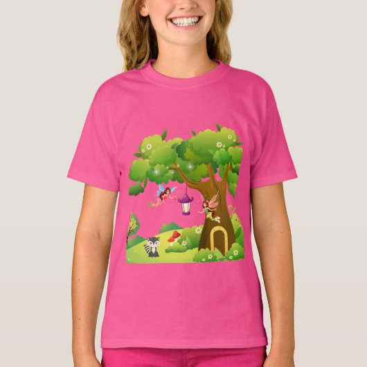 ピンクフェアリトピアTシャツ Tシャツ (正面)