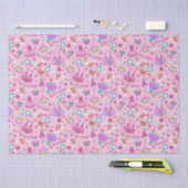 ピンクフェアリータリープリンセスパーティー 薄葉紙 (クラフト)