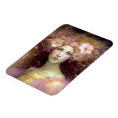 ピンクフェアリーファンタジーアート マグネット (左側)