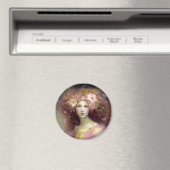 ピンクフェアリーファンタジーアート マグネット (インサイチュ (食洗機))