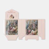 ピンクフェアリーベビー恵みベビーシャワー フェイバーボックス (折り畳みなし)