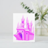 ピンクフェアレ結婚ーテルズ城 ポストカード (スタンド正面)