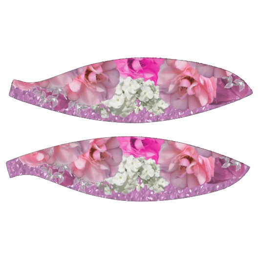 ピンクフェイクグリッターとフラワーバスケットボール バスケットボール (パネル)