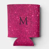 ピンクフェイクグリッター 缶クーラー (裏面)