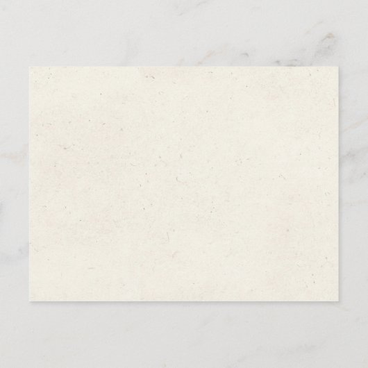 ピンクフェイクレース/クリームのパーチメント日付を保存 案内ポストカード (裏面)