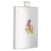 ピンクフェイク色のグリッターが美味しそうね フラスク (右)