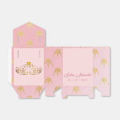 ピンクフェイク金ゴールドガーリー誕生日 フェイバーボックス (折り畳みなし)