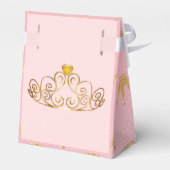 ピンクフェイク金ゴールドガーリー誕生日 フェイバーボックス (裏面サイド)