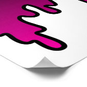 ピンクフェイズ滴下XBOXコントローラー ポスター (角)