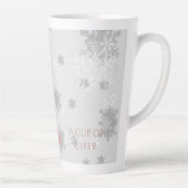 ピンクフェスティバルクリスマスツリーラテマグカップ カフェラテマグ (右)