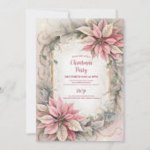 ピンクフェスティバルクリスマスパーティー 招待状 (正面)