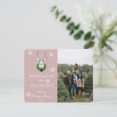 ピンクフェスティバルトナディアホリデーフォトカード シーズンカード (スタンド正面)