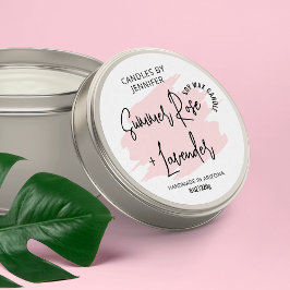 ピンクフェミニンのエステモダンティック製品の包装 ラウンドシール