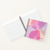 ピンクフェミニンの感謝ジャーナル ノートブック (内部)