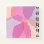 ピンクフェミニンの感謝ジャーナル ノートブック (裏面)