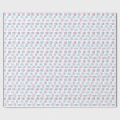 ピンクフェミニンカボチャ生姜ジャーズ赤ちゃん女の子 ラッピングペーパー (フラット)