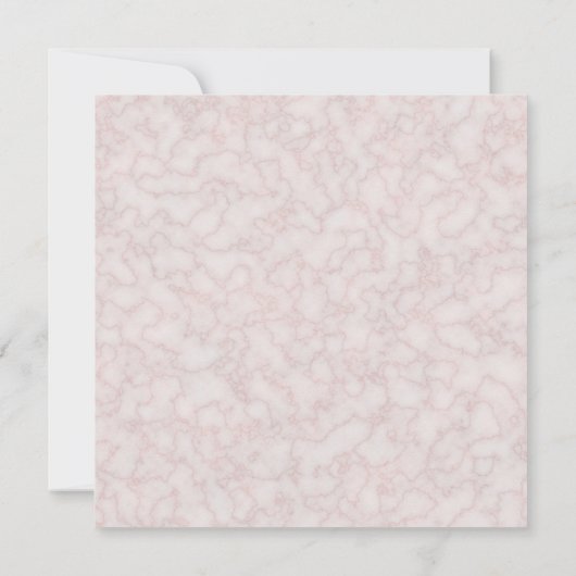 ピンクフェミニンローズ75thバースデーパーティー 招待状 (裏面)