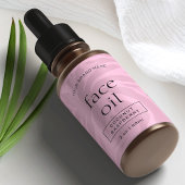 ピンクフェミニン2 OZモダンコスメティックボトルラベル ラベル