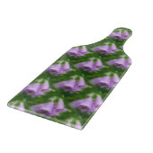 ピンクフォックスグローブフラワーズアートパターン カッティングボード (角)