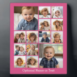 ピンクフォトコラージュ – 最大14枚の写真を追加 フォトプラーク<br><div class="desc">フルカバレッジおよびワイルドデザインは、カラフル背景を含む。最大14の正方形の写真を使用して、個人的なギフトを作ユニーク成する。変更をもし行うには、ツークリックルの写真を調整する必要がある。</div>
