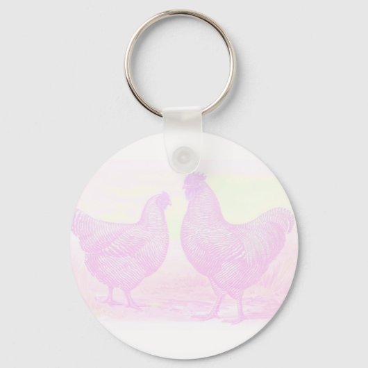 ピンクフォーム キーホルダー (正面)