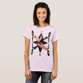 ピンクフォールドフュージョン Tシャツ (正面フル)