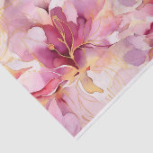 ピンクフクシア モダンアブストラクト ユリ 薄葉紙 (詳細)