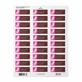 ピンクフクロウベビーはどうだ？ ラベル (フルシート)