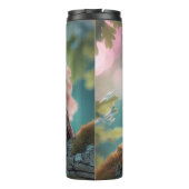 ピンクフクロウ タンブラー (裏面)