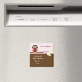 ピンクフクロウ マグネット (インサイチュ (食洗機))