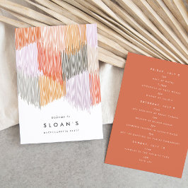 ピンクフモダンリンジバチェロレッテの日程 セーブザデート