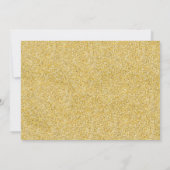 ピンクフラッターとトゥウィル妖精の誕生日写真 招待状 (裏面)