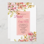 ピンクフラップス招待状 招待状 (正面/裏面)