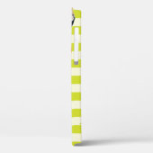  ピンクフラミンゴとエキゾチックなtrの継ぎ目のない模様 Case-Mate iPhoneケース (裏面 / 左)