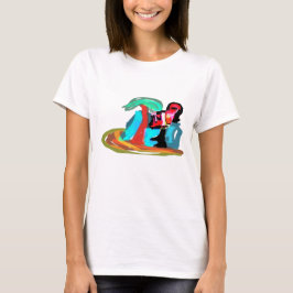 ピンクフラミンゴの夏 Tシャツ