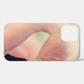 ピンクフラミンゴの浅い焦点写真 Case-Mate iPhoneケース (裏面 (横))
