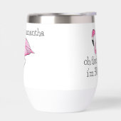 ピンクフラミンゴオフロックI'm 30誕生日カスタム (左面)