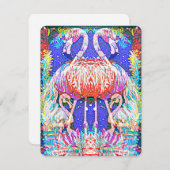 ピンクフラミンゴカード シーズンカード (正面/裏面)