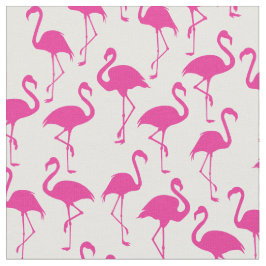 ピンクフラミンゴキュート熱帯プリント織物 ファブリック