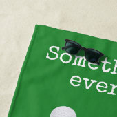 ピンクフラミンゴゴルフパームビーチタオル ビーチタオル (インサイチュ)