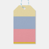 ピンクフラミンゴサマーパーティー ギフトタグ (裏面)